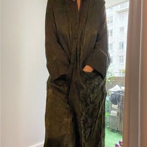 Dark Green Long Coat